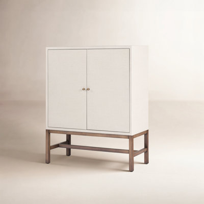 Hakana Raffia Bar Cabinet