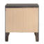 Table de chevet 1Pc Table de chevet 2 tiroirs-2059765185