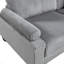 Ensemble de canapé modulaire 6 pièces 6 pièces 2X Fauteuils sans accoudoirs 2X Sièges d'angle 2X Repose-pieds Coussins