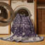 Tapis mauve lavable à la machine-503867051