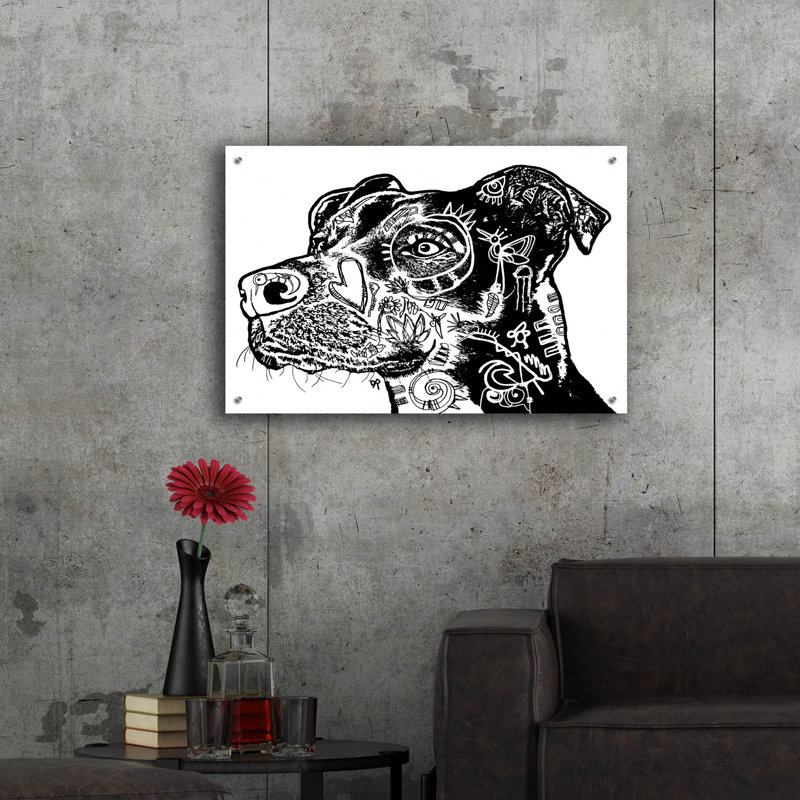 «Bird Dog Scratch» par Dean Russo, H 24 po x l 36 po x P 0,2 po