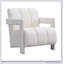 Fauteuil de loisirs moderne et minimaliste avec accoudoirs en forme de L et tissu en polyester durable pour un confort et un style ultimes