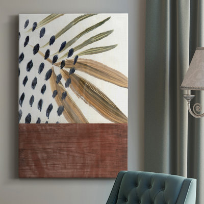 " Ceramic Leaves III " Painting Print