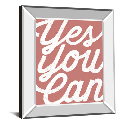 «Yes You Can», art mural - 22 po x 26 po