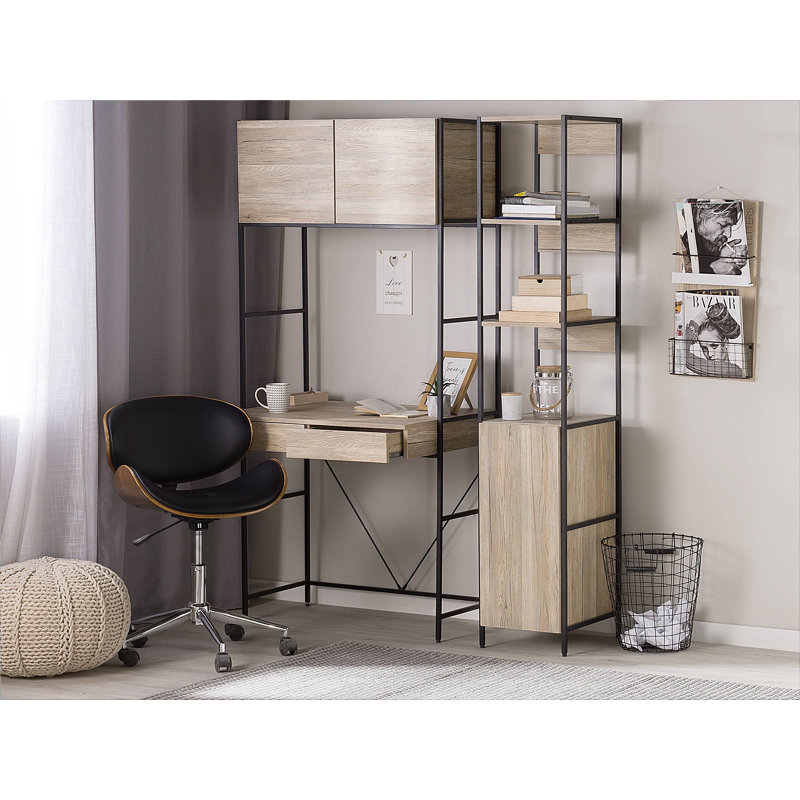 Gamache Metal Base Computer Desk