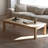 Burlywood Solid Wood Rectangular Coffee Table-1542644695-1542644715