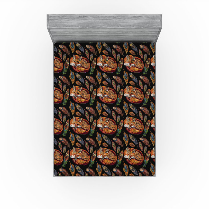 Drap-housse Ambesonne Boho, Drap-housse très grand californien