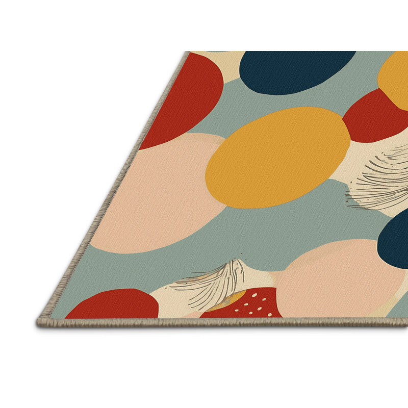 Groovy Beam Rug, Rectangle 2' x 3'