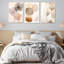 3pcs Neutral Beige Wall Art Abstract Botanical Canvas Wall Decor Framed-515903451