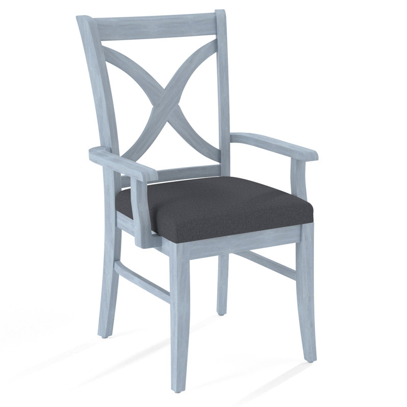 Fauteuil Hues, Finition verre de mer, Azure Maze 0425-53