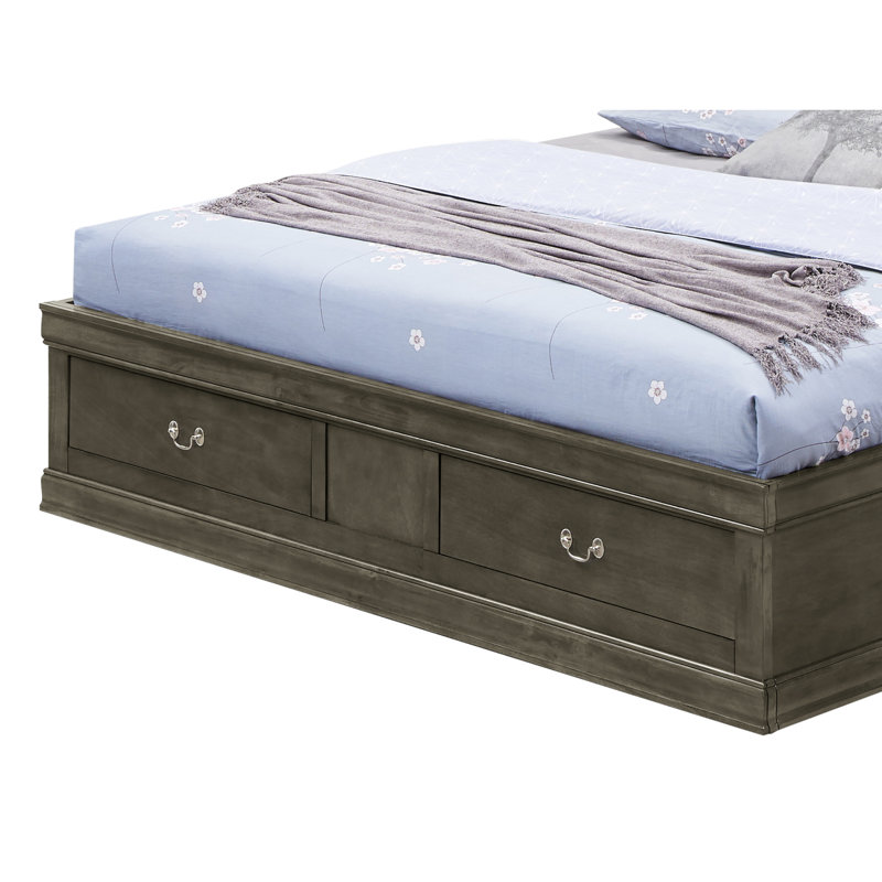 Bed Frame With Headboard, Queen