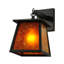 Lanterne murale d’extérieur 1 luminosité