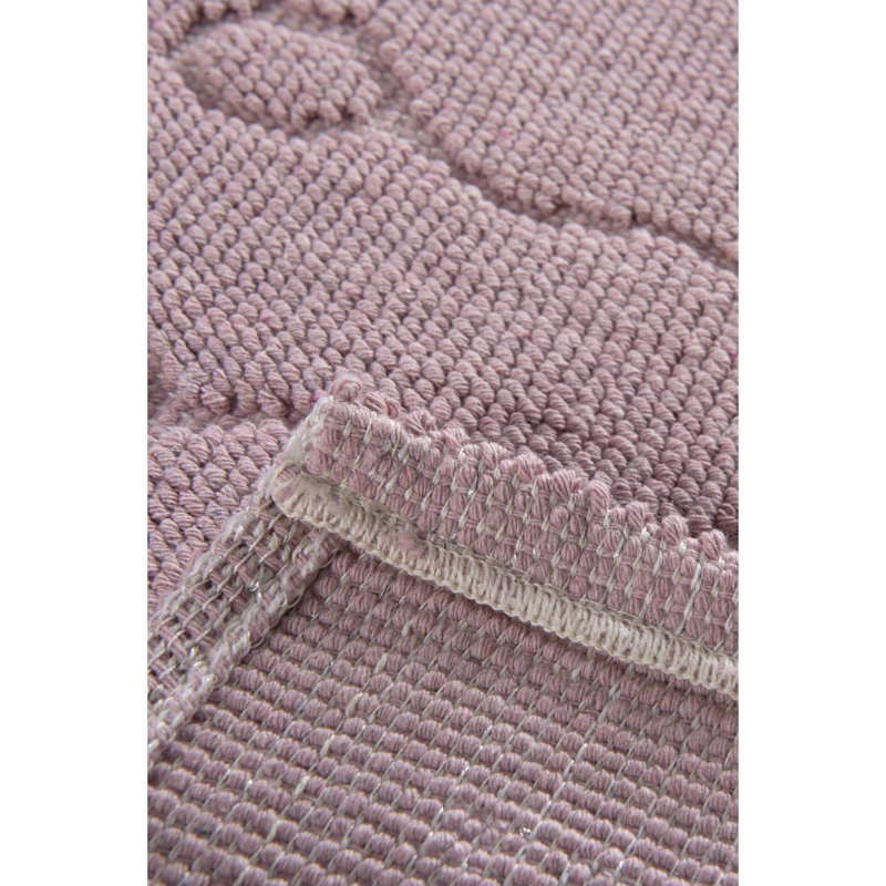 Tapis pour salle de bain Marvell, Vieux rose