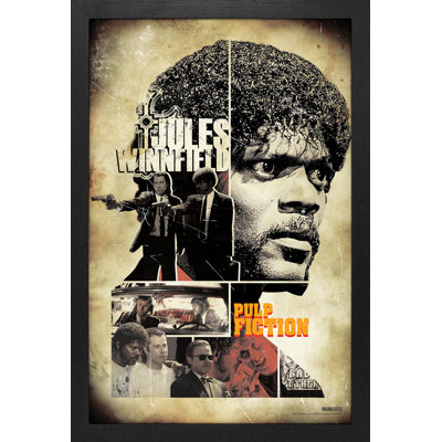 Pulp Fiction - Neo Noir Jules 11x17 Gel-Coat Framed Print