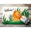 Non-Slip Geometric Outdoor Doormat