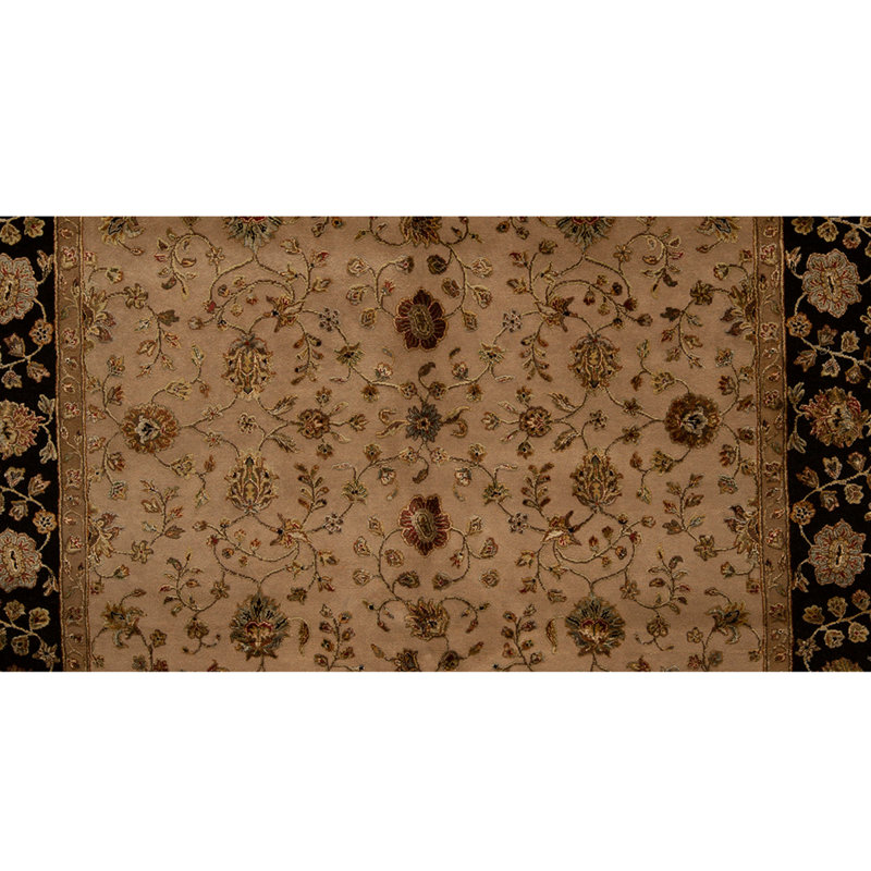 Handmade Silk and Wool Oriental Area Rug