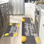 Ensemble de 2 tapis de cuisine «Thankful Grateful»