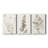Neutral Botanical Study IV  -Custom Wrapped Gallery Canvas - 3 Pieces-440945725