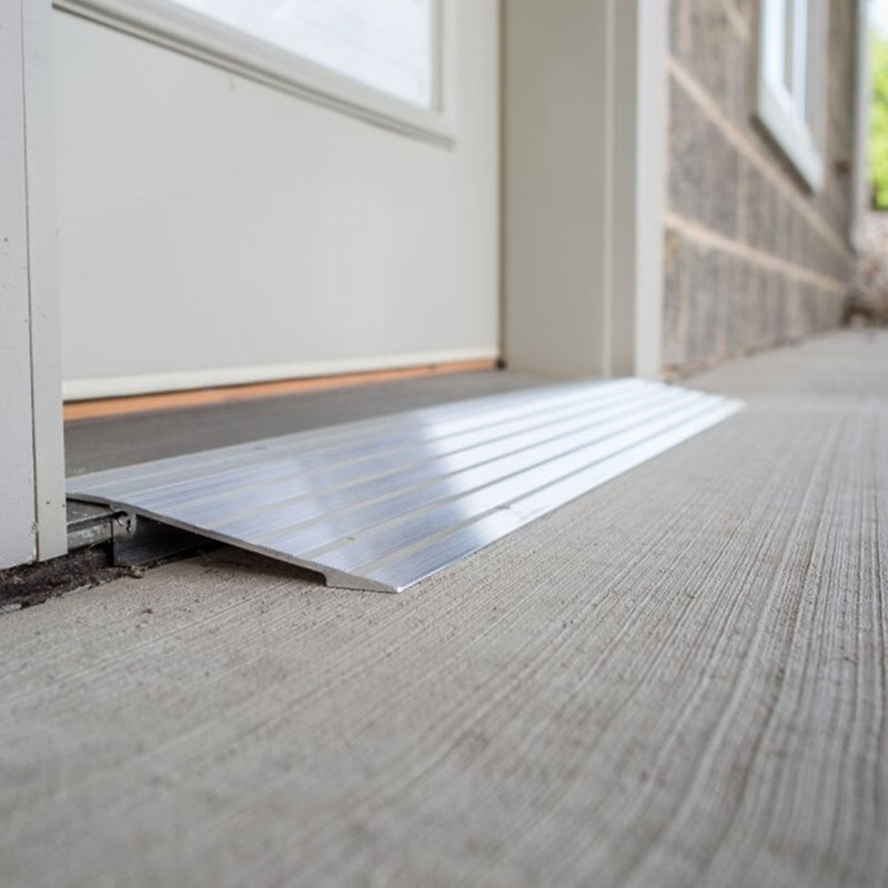 EZ-ACCESS Transitions Portable Self Supporting Aluminum Modular Entry Ramp, 34" W x 6.50" L