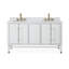 60" Double Bathroom Vanity Set