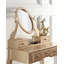 Ensemble coiffeuse et tabouret en bois-1302682860