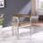 Marcello Kenlea Velvet Upholstered Back Arm Chair-1047657333