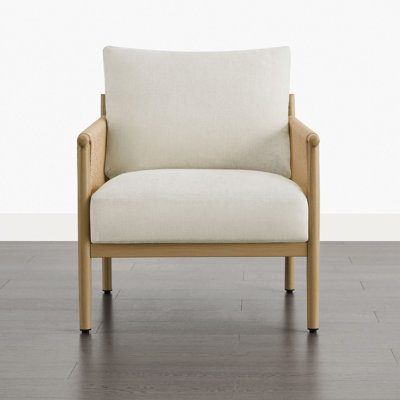 Boho-inspired Upholstered Accent Chair