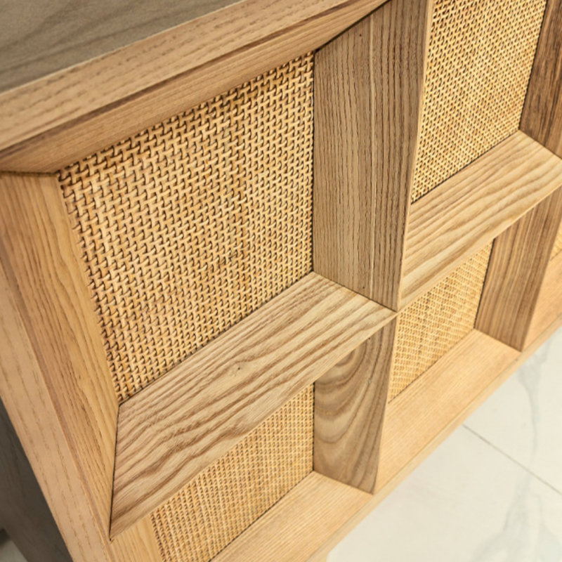 Retro Rattan Sideboard