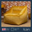 Natalia Velvet Armchair Bean Bag-63189119