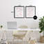 Ensemble de 2 sous-verres encadrés Elegant & Soft Bows, design par Kim Allen-1729447081-1729447083