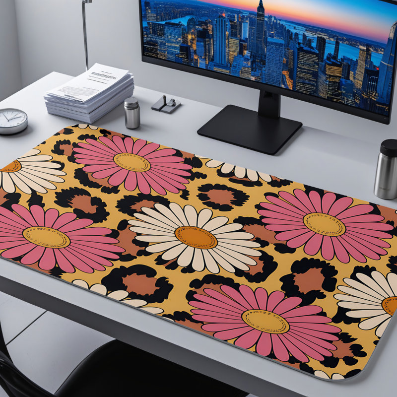 Polyester Desk Pad, 31.5x15.5