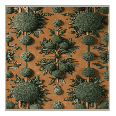 Tapis brun lavable à la machine