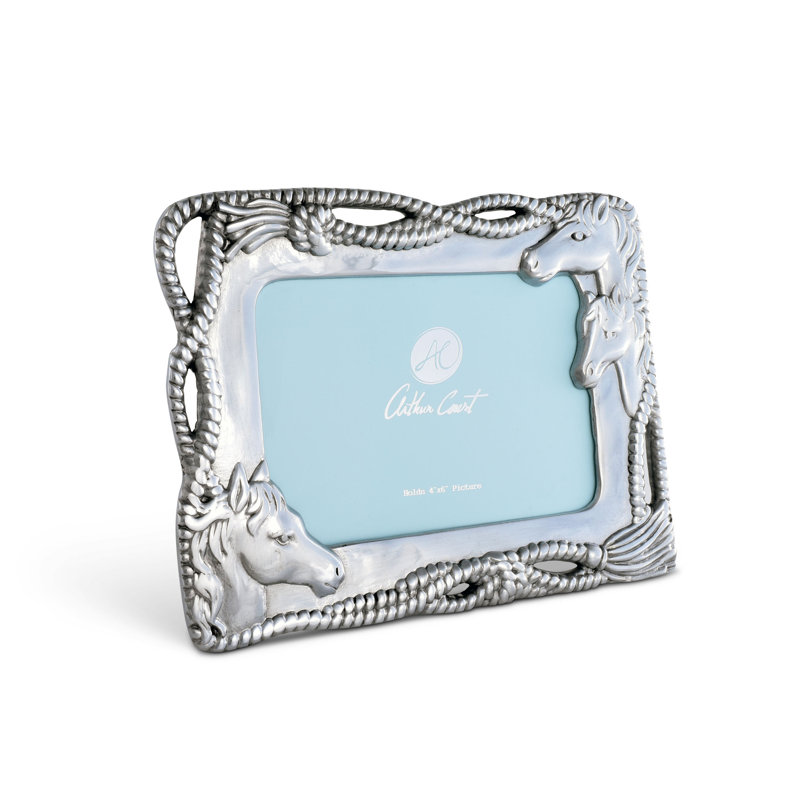Equestrian Metal Picture Frame