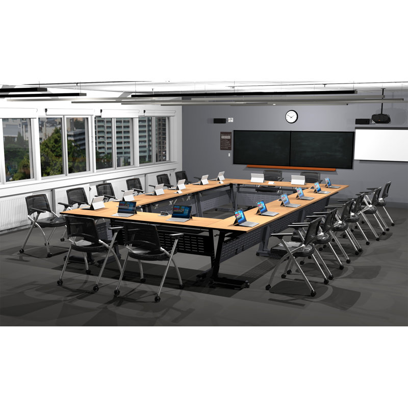 16 Person Training Meeting Seminar Tables Set