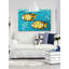 « two fish » par nicola joyner, reproduction d’art sur toile-19669111