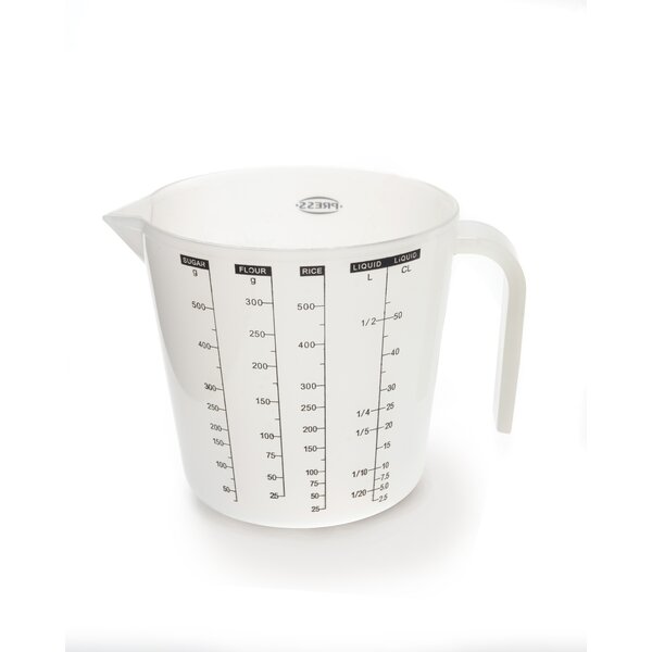 3 Pcs/set Clear Plastic Liquid Measuring Cups Jug Kitchen Cooking Baking  Measuring Tools Accessories