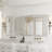 Sartori Aluminum Framed Rectangular Vanity Wall Mounted Mirror-2033991108-2031843655