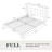 Upholstered Bed with Square Tufting and Wingback-90790606-90790602