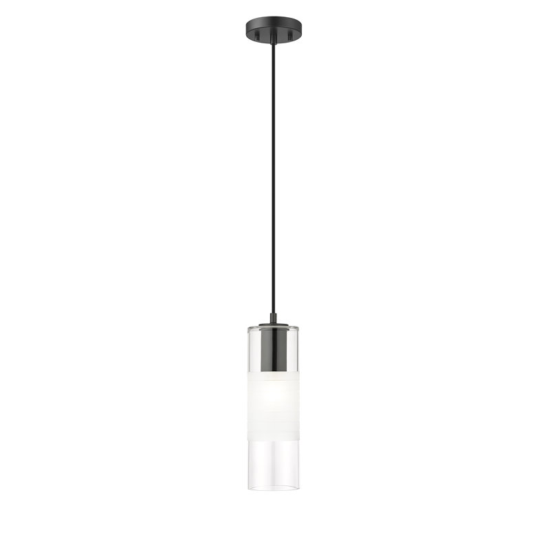 Premislao 1 - Light Cylinder Pendant, Matte Black