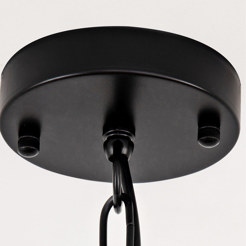 Plafonnier industriel noir 5, lanterne avec cage ouverte rustique, hauteur réglable, base E12, pour la cuisine, la salle à manger, le vestibule, le fer, la rouille, style, douilles d'ampoules suspendues, îlot de cuisine, salle à manger,
