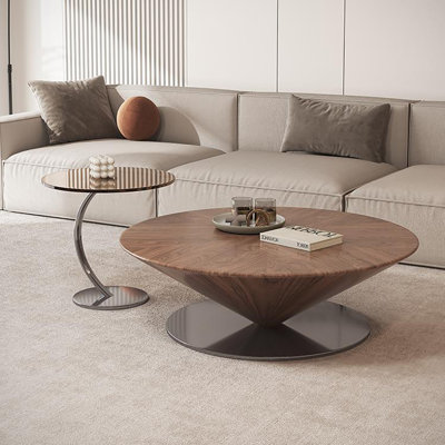 Round end table combination