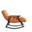 Casual Folding Rocking Chair Upholstered-1984914245