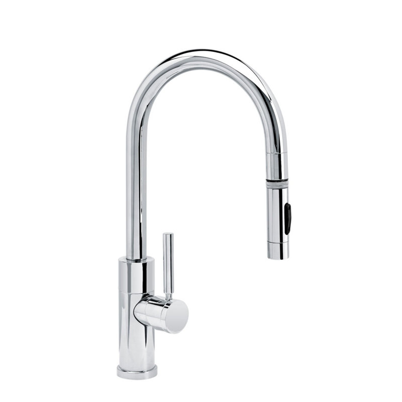 Modern Plp Pulldown Faucet - Toggle Sprayer, Chrome