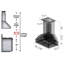 48" Hand-Crafted Designer Wood 1200 CFM Ducted Wall Mount Range Hood