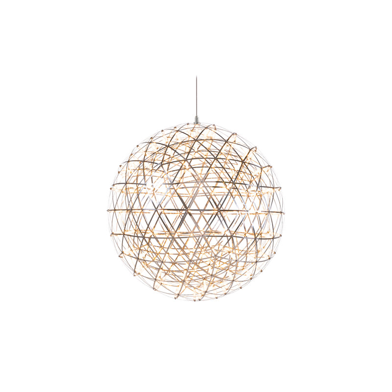 Raimond LED Chandelier,  16.9" H X 16.9" W X 16.9 D, 98.4"