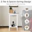 40cm W Manufactured Wood Bedside Table-84895563