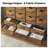 8 Cube Storage Bookcase With 6 Fabric Drawers,diy Cube Fabric Storage Organizer, 4 Tiers Bookcase With Open Display Shelves,modern Storage Bookshelf For Home And Office-672782123