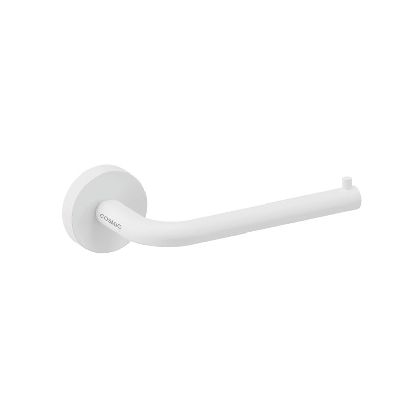 Heaney Wall Mounted Toilet Paper Holder, White