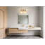 Éclairage pour salle de bain à 2 lumières de 15 po avec abat-jour en verre côtelé Krugerville-26586612-26586610