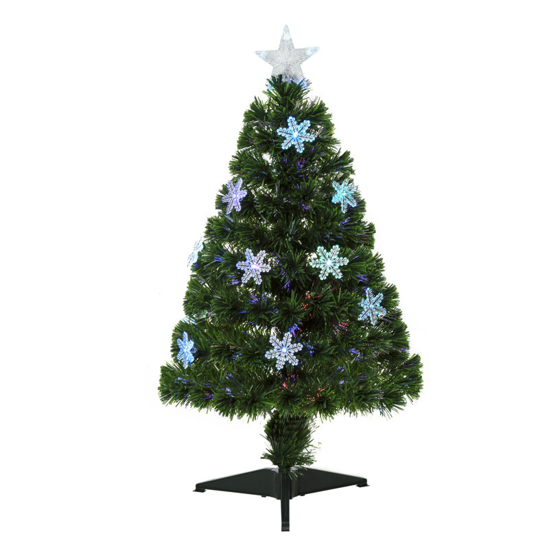 Lighted Artificial Christmas Tree, 3ft.